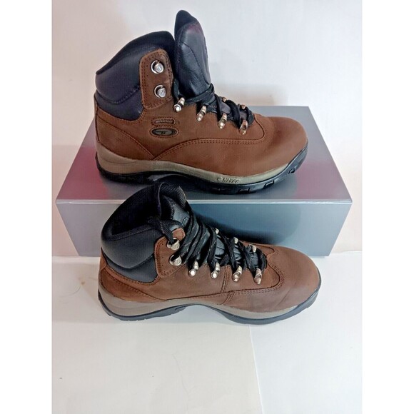 Hi-Tec Altitude IV Waterproof Hiking Boots Women's Sz 7 Brown - Picture 1 of 7